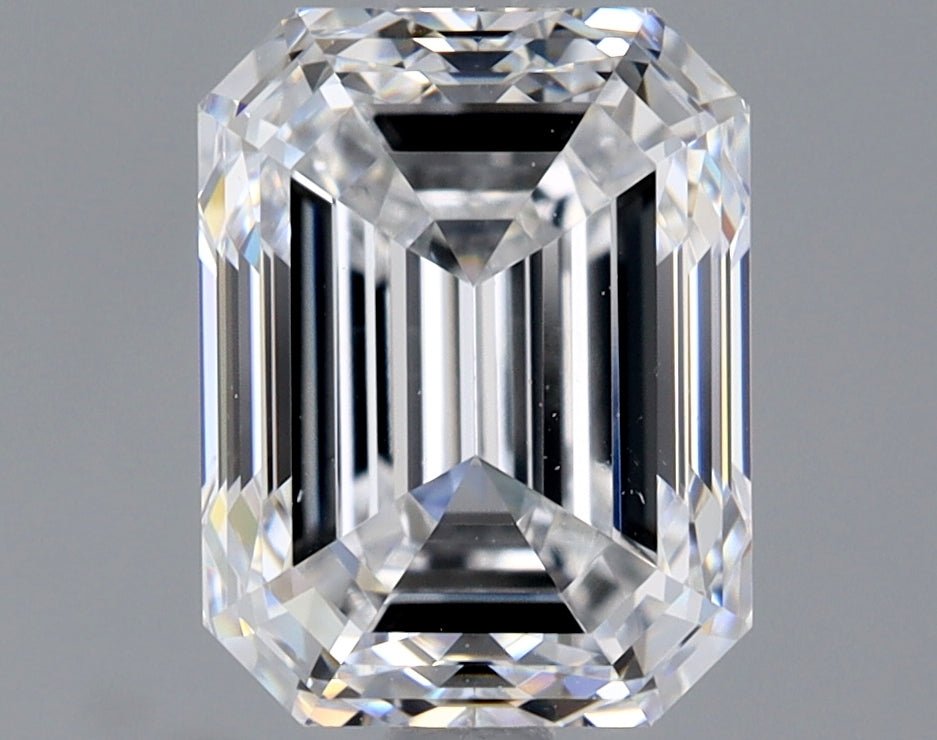 2 Carat Emerald - Natural Diamond - 2.02 - D - VS2 - VG - EX - VG - Diamonds By Rothschild