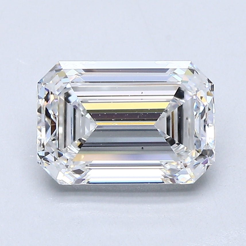 2 Carat Emerald - Natural Diamond - 2.02 - E - VS2 - VG - EX - VG - Diamonds By Rothschild