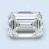 2 Carat Emerald - Natural Diamond - 2.02 - I - VVS2 - EX - EX - Diamonds By Rothschild