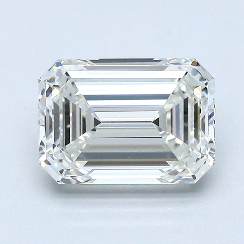 2 Carat Emerald - Natural Diamond - 2.02 - I - VVS2 - EX - EX - Diamonds By Rothschild