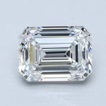 2 Carat Emerald - Natural Diamond - 2.03 - E - VVS1 - EX - EX - EX - Diamonds By Rothschild