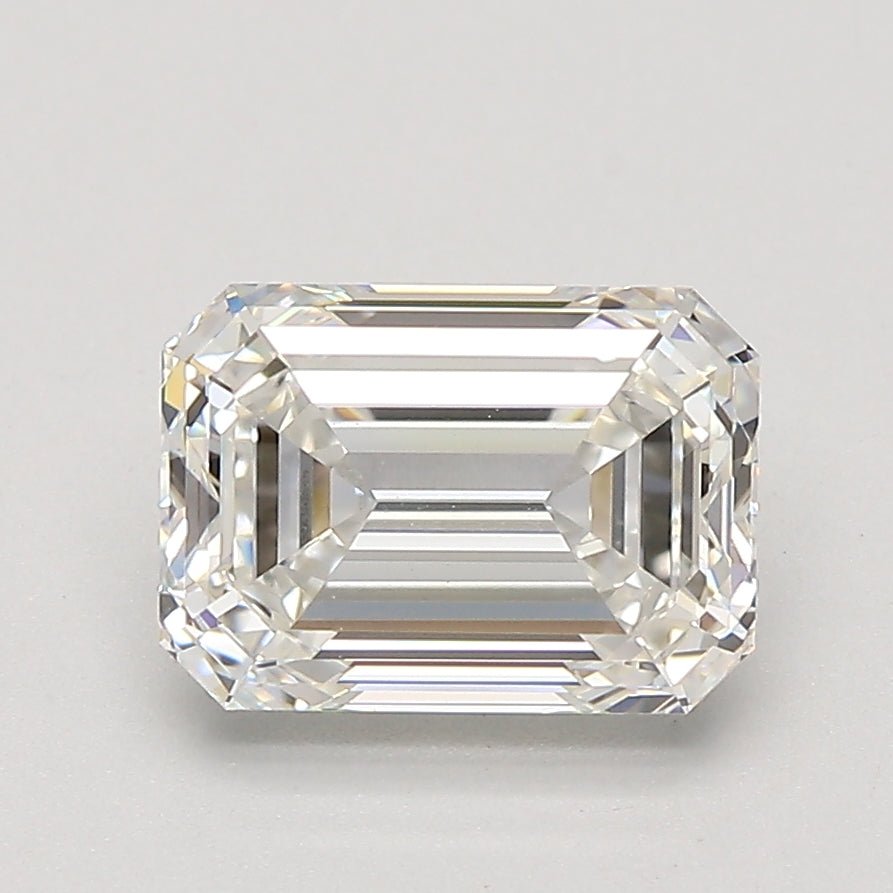 2 Carat Emerald - Natural Diamond - 2.03 - H - VVS2 - EX - EX - EX - Diamonds By Rothschild