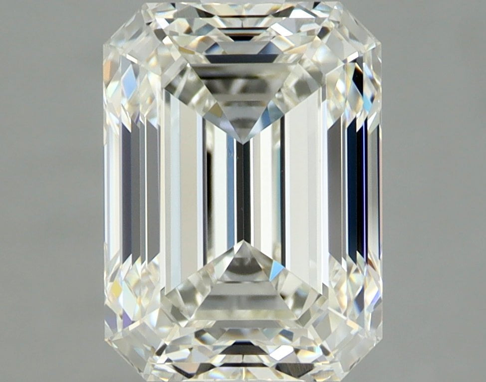 2 Carat Emerald - Natural Diamond - 2.03 - I - VS1 - EX - EX - Diamonds By Rothschild