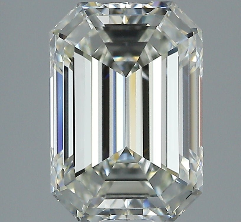 2 Carat EMERALD - Natural Diamond - 2.03 - J - VS1 - EX - EX - EX - Diamonds By Rothschild