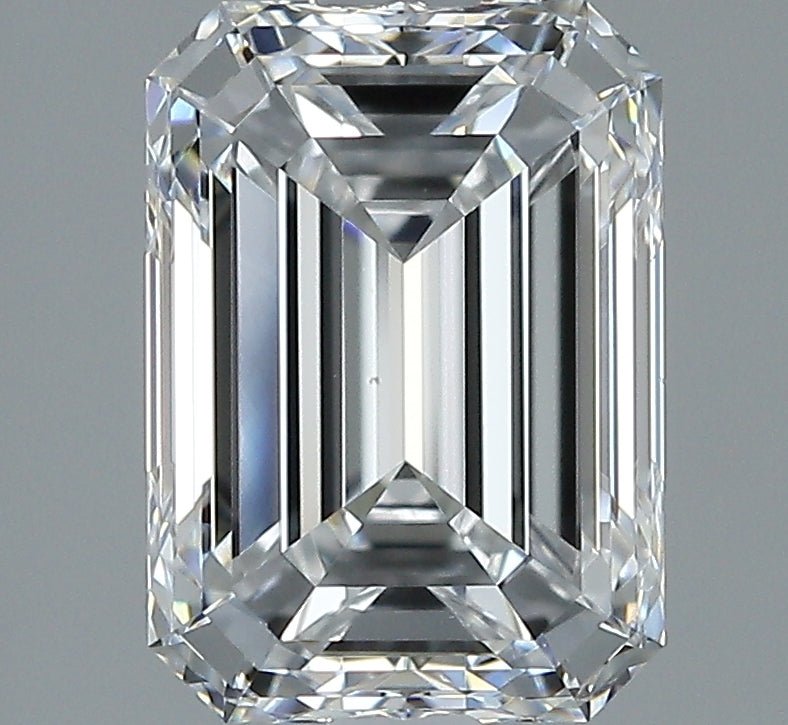 2 Carat Emerald - Natural Diamond - 2.04 - D - VS1 - EX - EX - EX - Diamonds By Rothschild