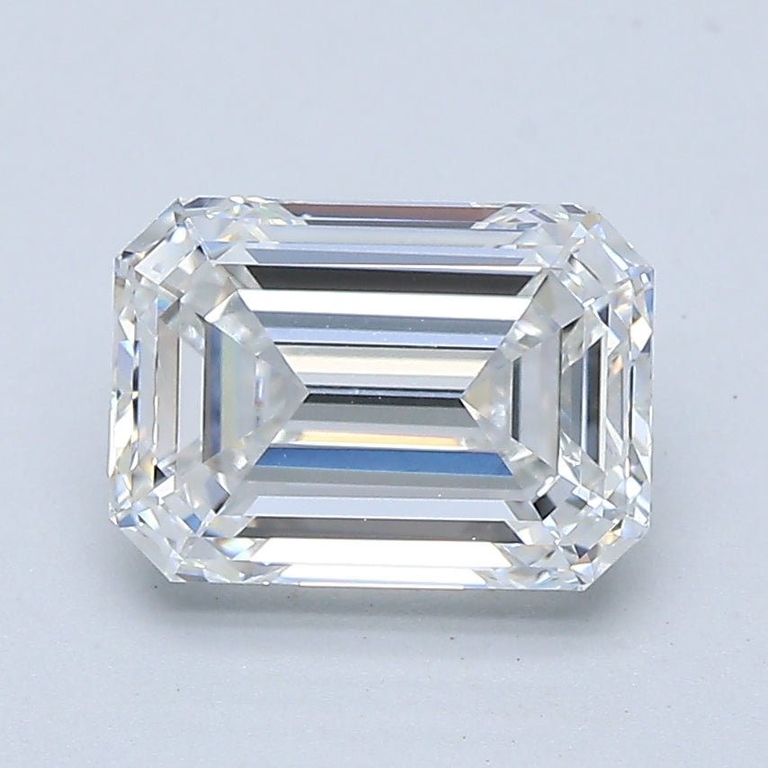 2 Carat Emerald - Natural Diamond - 2.04 - E - VVS2 - EX - EX - Diamonds By Rothschild