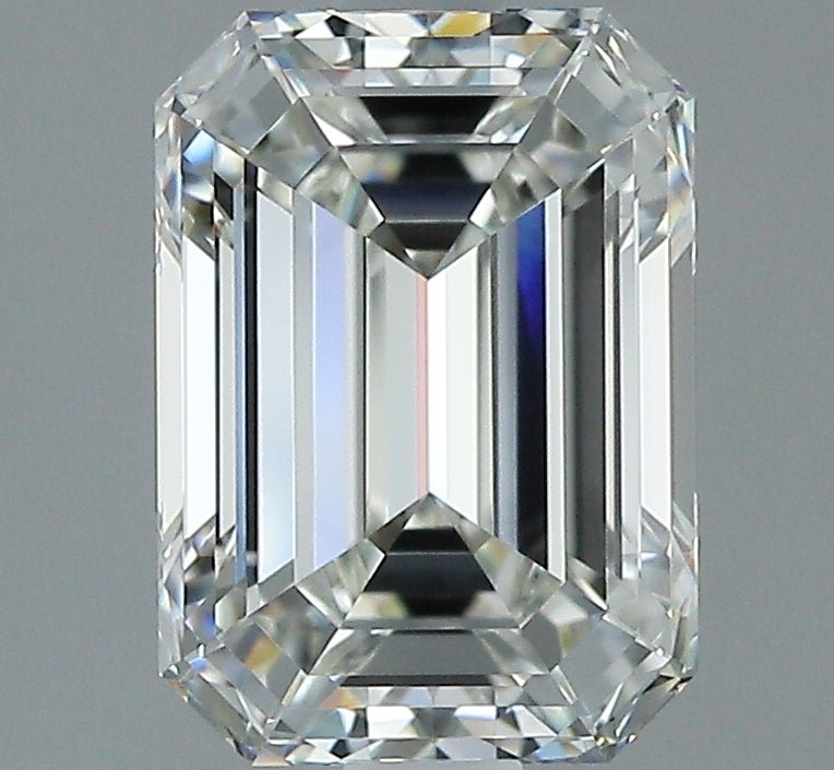 2 Carat EMERALD - Natural Diamond - 2.04 - I - VVS1 - EX - EX - Diamonds By Rothschild