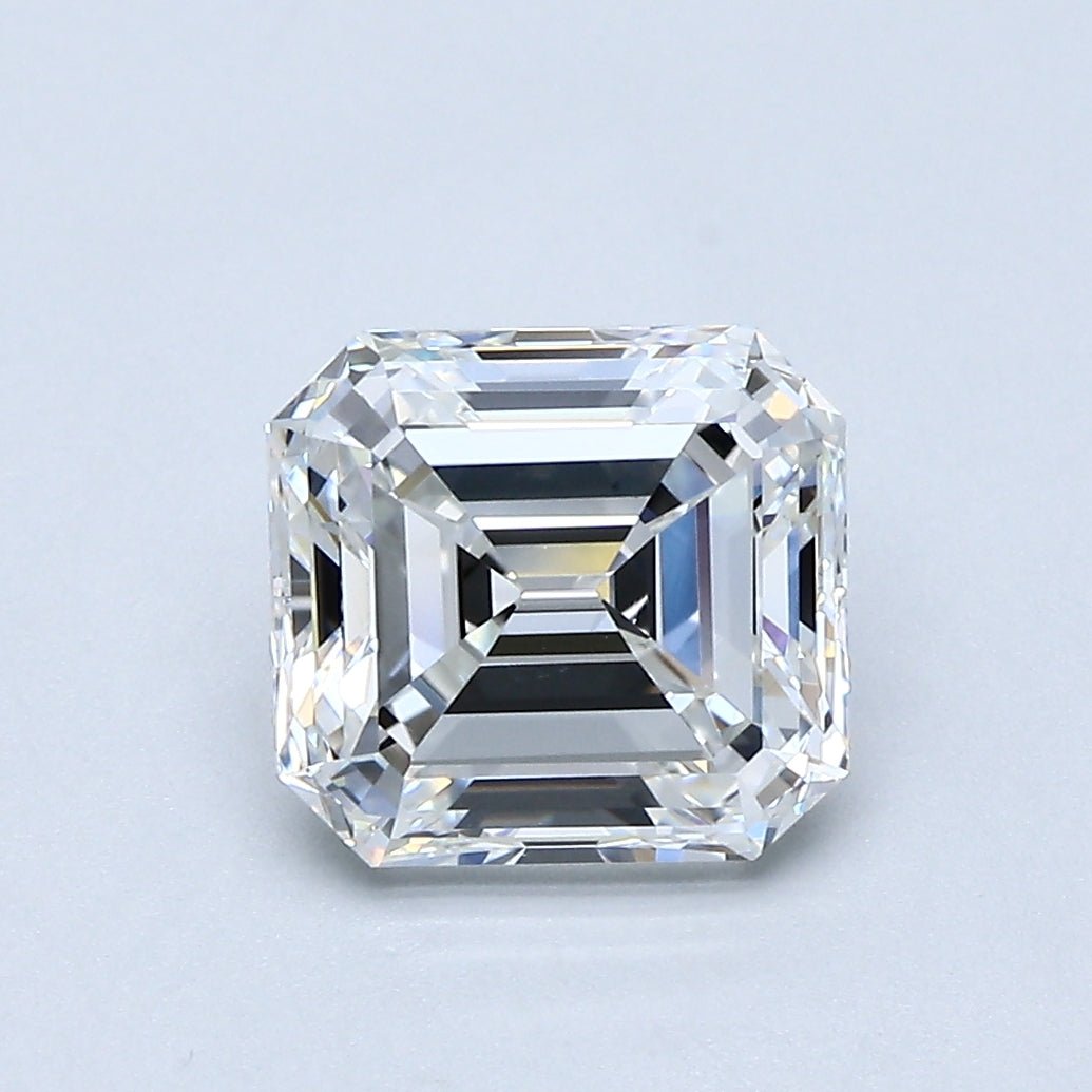 2 Carat Emerald - Natural Diamond - 2.08 - F - VVS2 - EX - G - VG - Diamonds By Rothschild