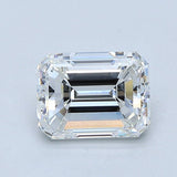 2 Carat Emerald - Natural Diamond - 2.1 - E - VVS2 - VG - VG - Diamonds By Rothschild
