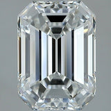 2 Carat EMERALD - Natural Diamond - 2.15 - F - VVS1 - VG - EX - EX - Diamonds By Rothschild