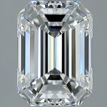 2 Carat EMERALD - Natural Diamond - 2.3 - D - VS1 - VG - EX - EX - Diamonds By Rothschild