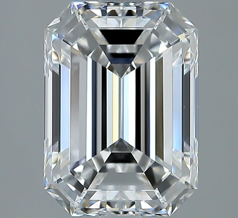 2 Carat EMERALD - Natural Diamond - 2.3 - D - VS1 - VG - EX - EX - Diamonds By Rothschild