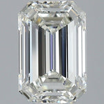 2 Carat EMERALD - Natural Diamond - J - SI2 - 2.01 - EX - EX - EX - Diamonds By Rothschild