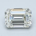 2 Carat EMERALD - Natural Diamond - J - VVS1 - 2.01 - VG - EX - EX - Diamonds By Rothschild