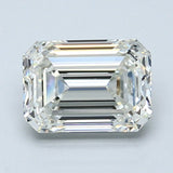 2 Carat EMERALD - Natural Diamond - J - VVS1 - 2.01 - VG - EX - EX - Diamonds By Rothschild