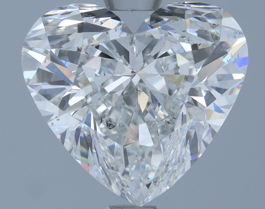 2 Carat Heart - Natural Diamond - 1.81 - E - SI1 - EX - EX - Diamonds By Rothschild