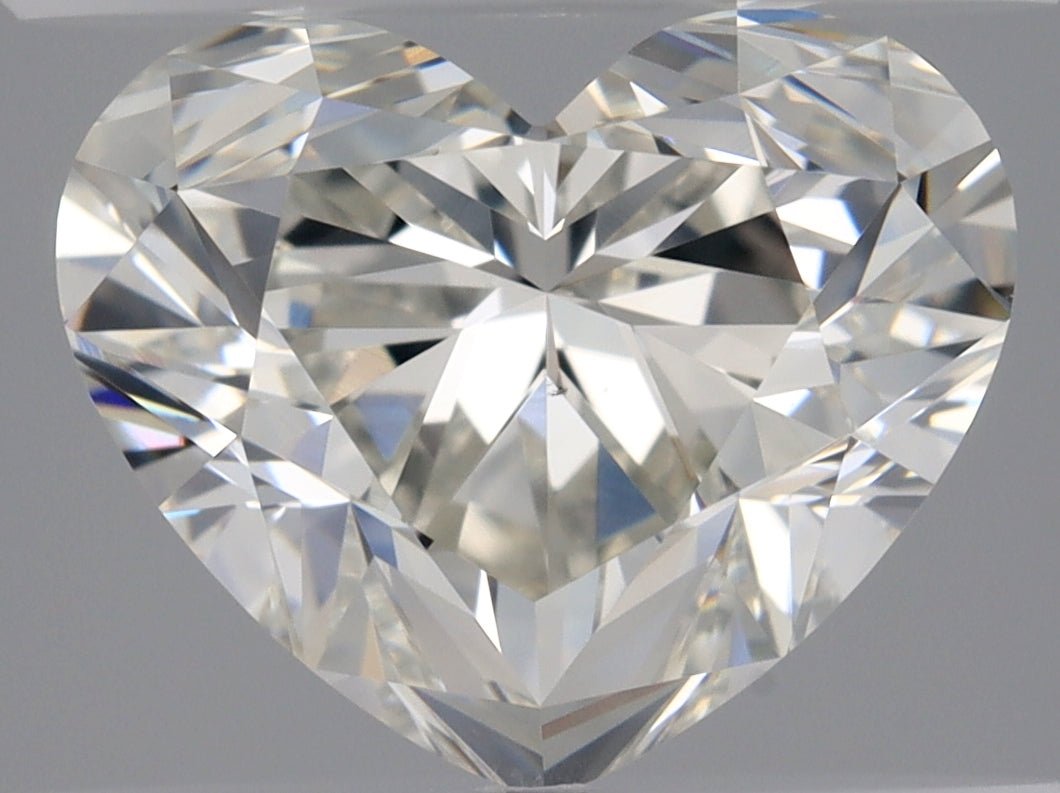 2 Carat Heart - Natural Diamond - 1.83 - I - Very Slightly Included - VG - EX - VG - Diamonds By Rothschild