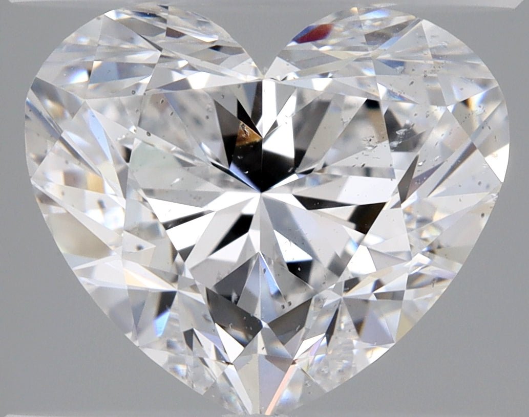 2 Carat Heart - Natural Diamond - 2.01 - D - SI1 - VG - EX - VG - Diamonds By Rothschild