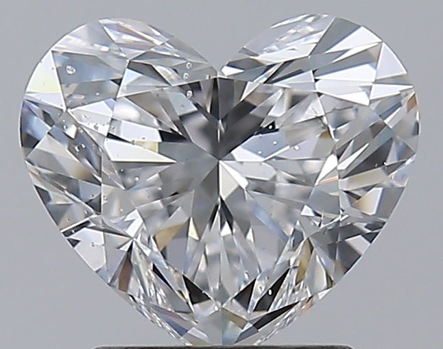 2 Carat Heart - Natural Diamond - 2.01 - D - SI2 - VG - EX - EX - Diamonds By Rothschild