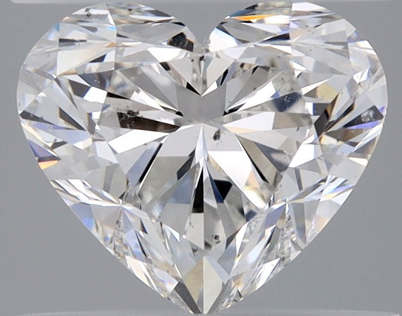 2 Carat Heart - Natural Diamond - 2.01 - E - SI1 - EX - EX - Diamonds By Rothschild