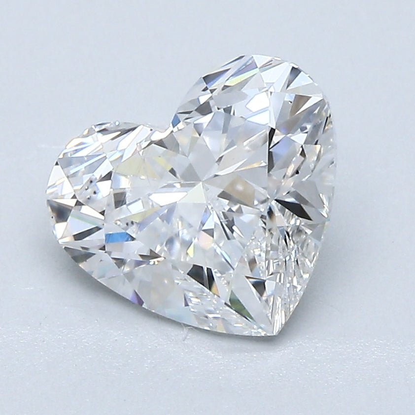 2 Carat Heart - Natural Diamond - 2.01 - E - SI1 - VG - VG - VG - Diamonds By Rothschild