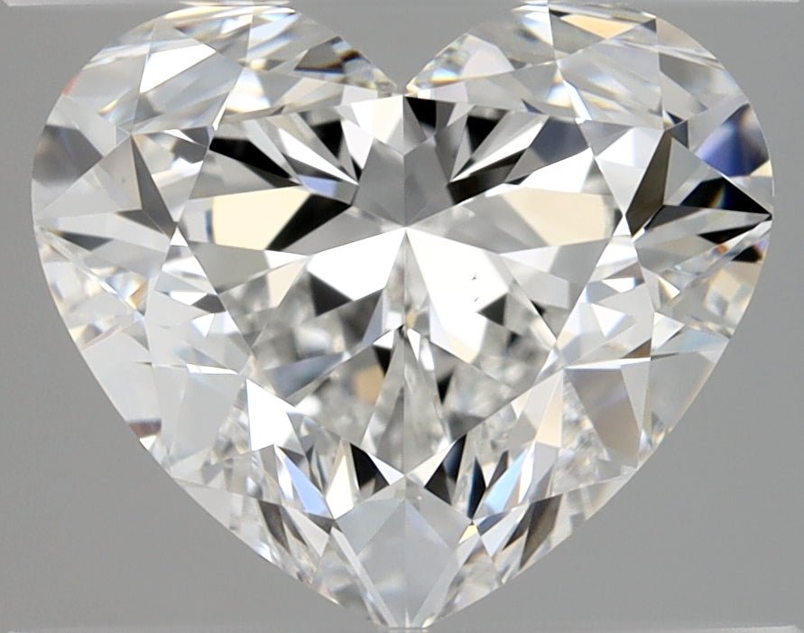 2 Carat Heart - Natural Diamond - 2.01 - F - VS1 - VG - EX - EX - Diamonds By Rothschild