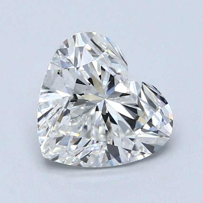2 Carat Heart - Natural Diamond - 2.01 - G - VS1 - VG - EX - VG - Diamonds By Rothschild