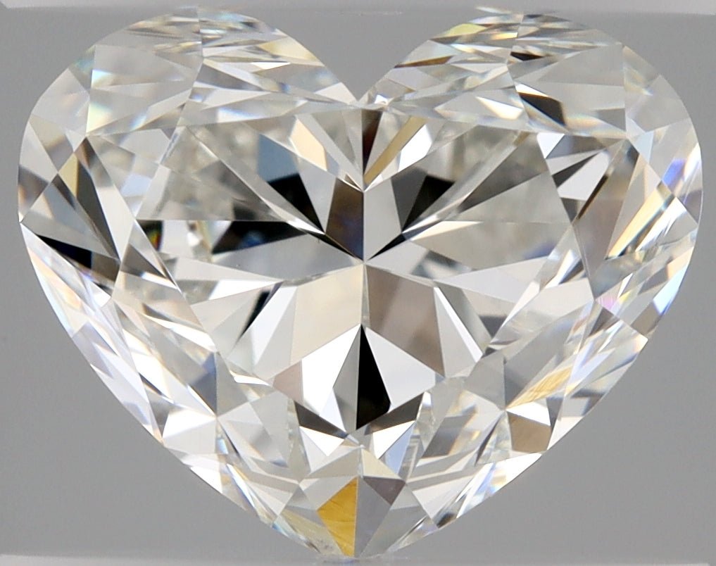 2 Carat Heart - Natural Diamond - 2.01 - H - VS2 - VG - EX - EX - Diamonds By Rothschild