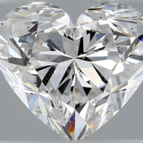 2 Carat Heart - Natural Diamond - 2.03 - E - SI1 - EX - EX - Diamonds By Rothschild