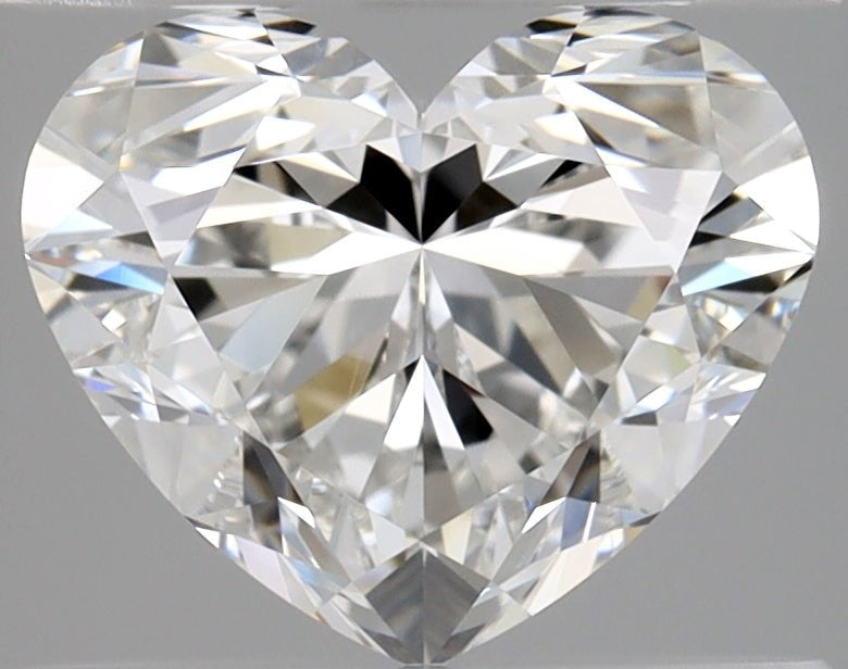 2 Carat Heart - Natural Diamond - 2.04 - F - IF - VG - EX - EX - Diamonds By Rothschild