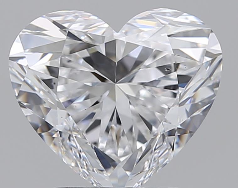 2 Carat Heart - Natural Diamond - 2.21 - D - VS2 - VG - EX - EX - Diamonds By Rothschild