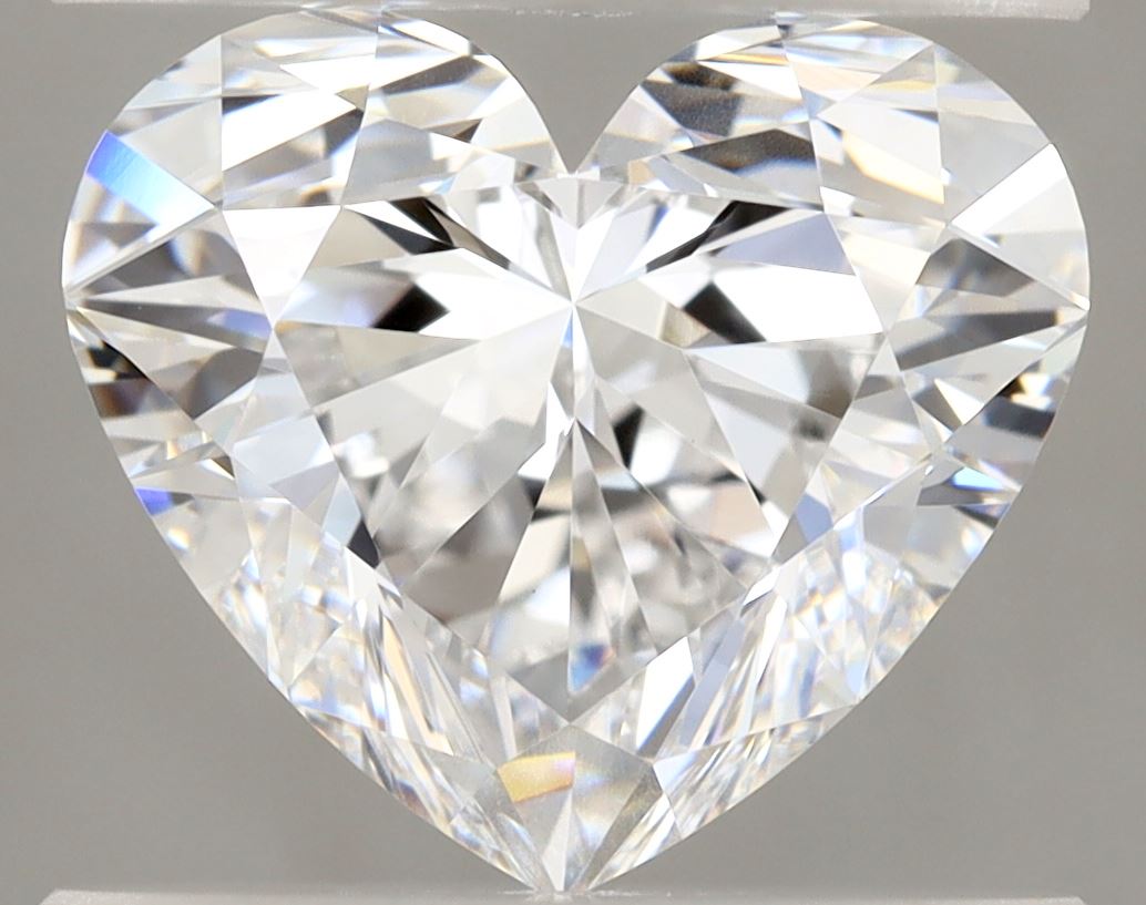2 Carat Heart - Natural Diamond - 2.27 - D - VS1 - EX - EX - Diamonds By Rothschild