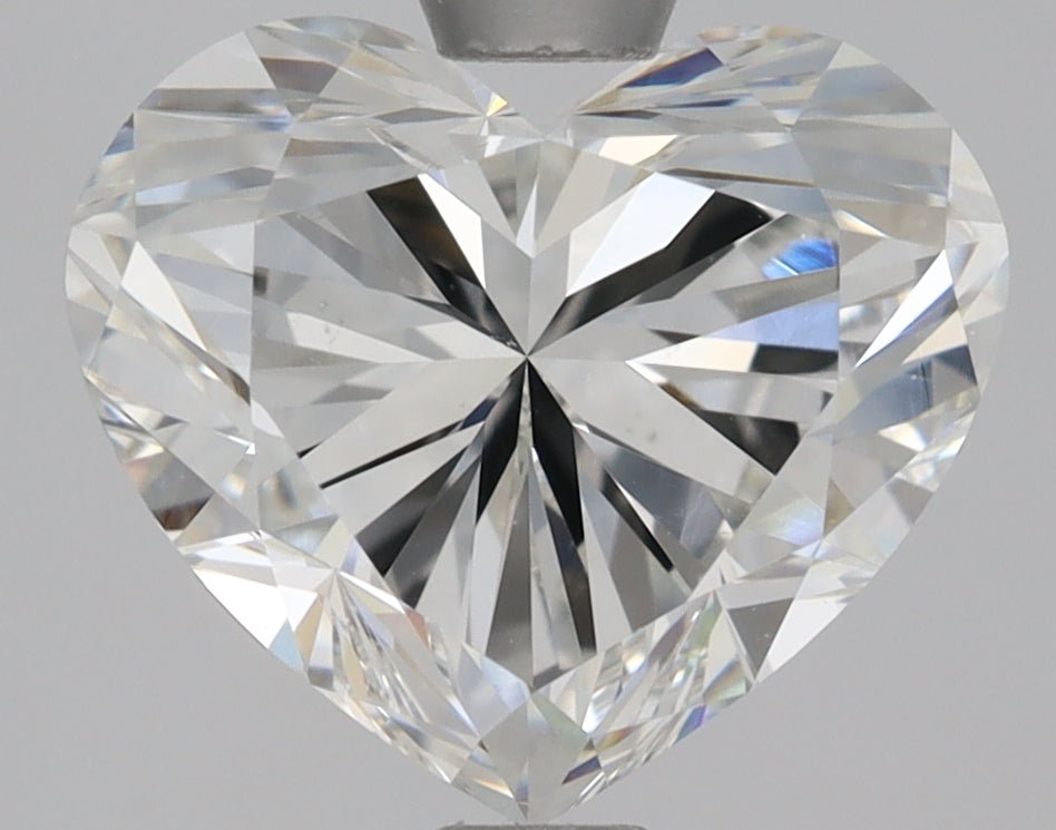 2 Carat Heart Shape Cut Natural Diamond - H VS2 - 1.8ct - EX Cut Grade - Diamonds By Rothschild