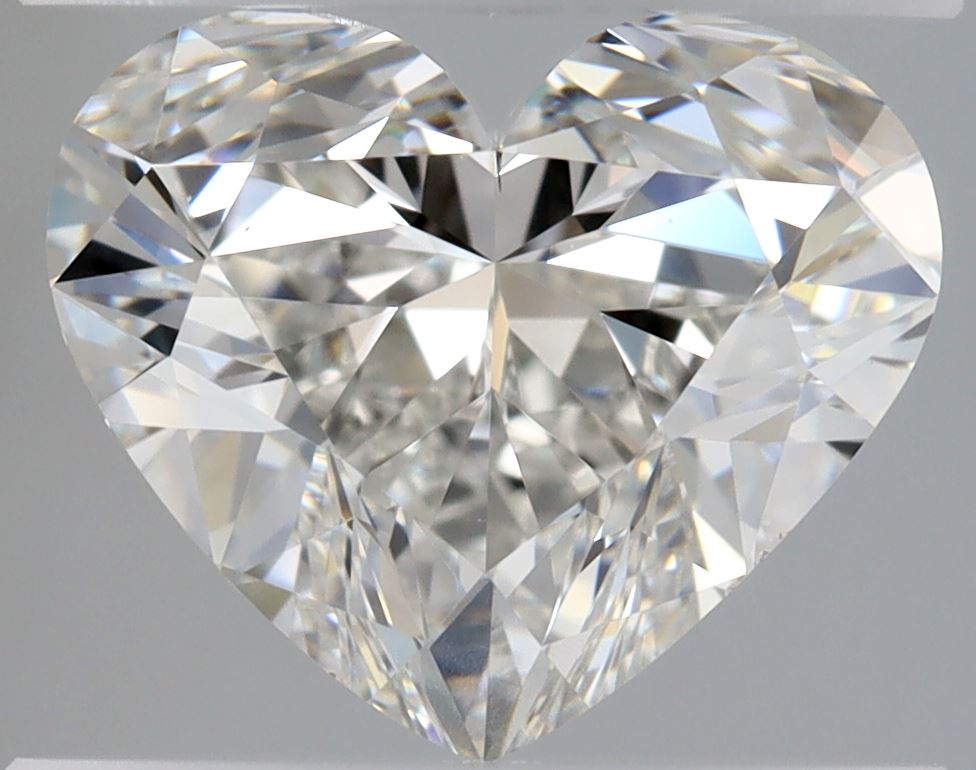 2 Carat Heart Shape Cut Natural Diamond - H VS2 - 2.01ct - EX Cut Grade - Diamonds By Rothschild