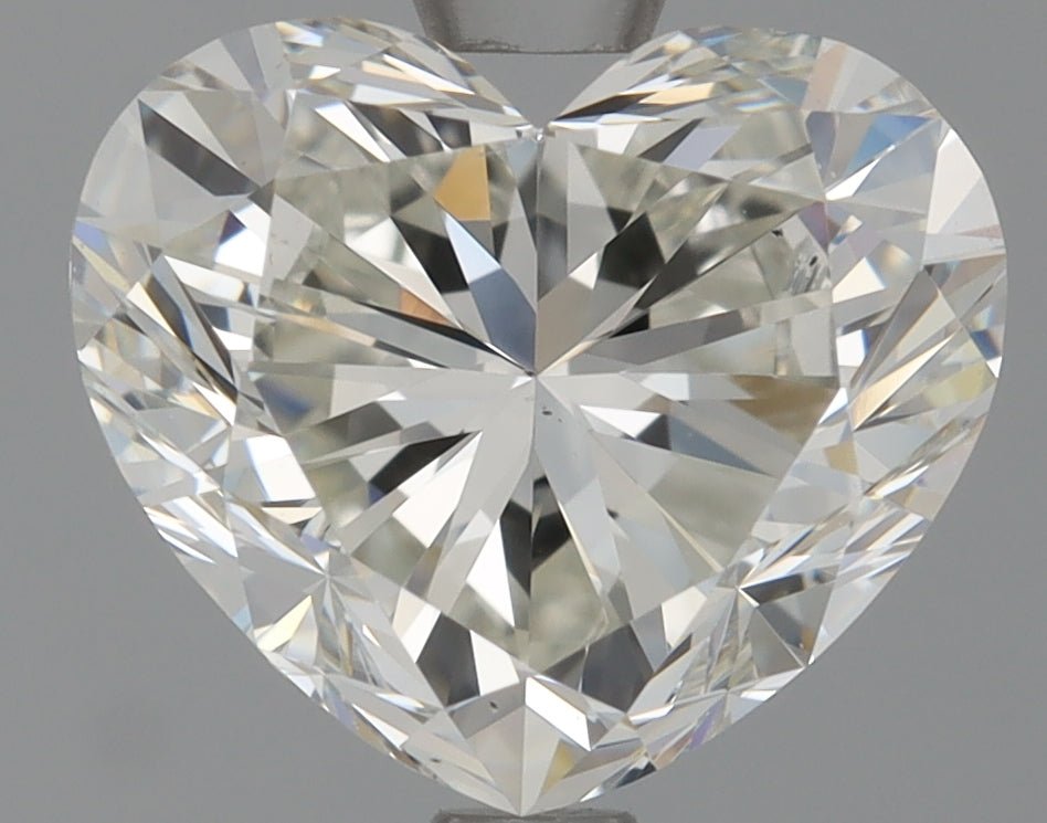 2 Carat Heart Shape Cut Natural Diamond - I VS2 - 1.9ct - VG Cut Grade - Diamonds By Rothschild