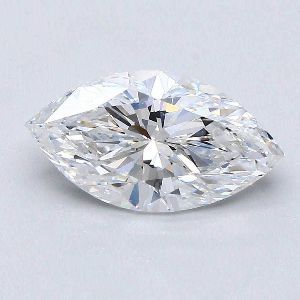 2 Carat Marquise Cut Natural Diamond - E VVS2 - 2.01ct - G Symmetry Grade - Diamonds By Rothschild