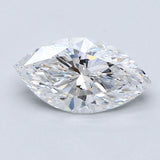 2 Carat Marquise Cut Natural Diamond - E VVS2 - 2.01ct - G Symmetry Grade - Diamonds By Rothschild