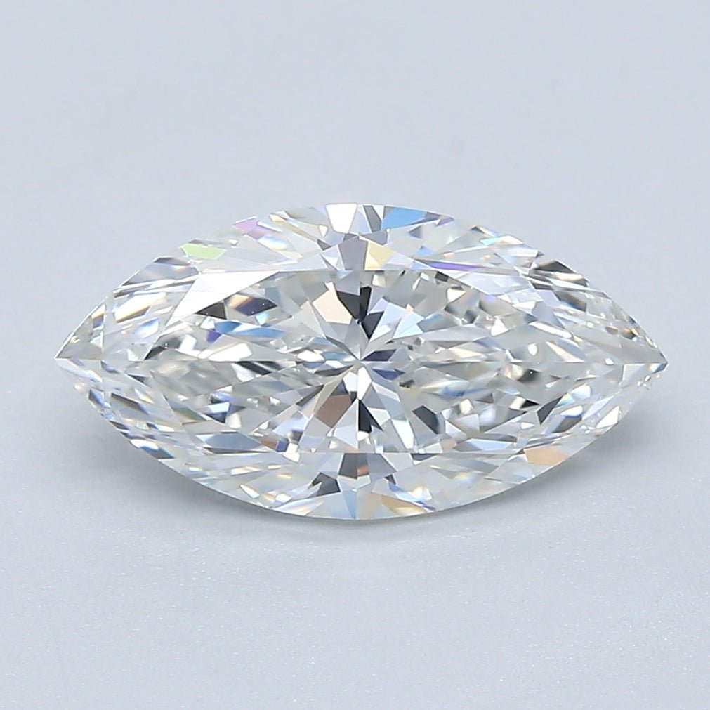 2 Carat Marquise - Natural Diamond - 1.81 - F - VS2 - VG - EX - EX - Diamonds By Rothschild
