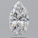 2 Carat Marquise - Natural Diamond - 2 - F - SI1 - VG - EX - EX - Diamonds By Rothschild