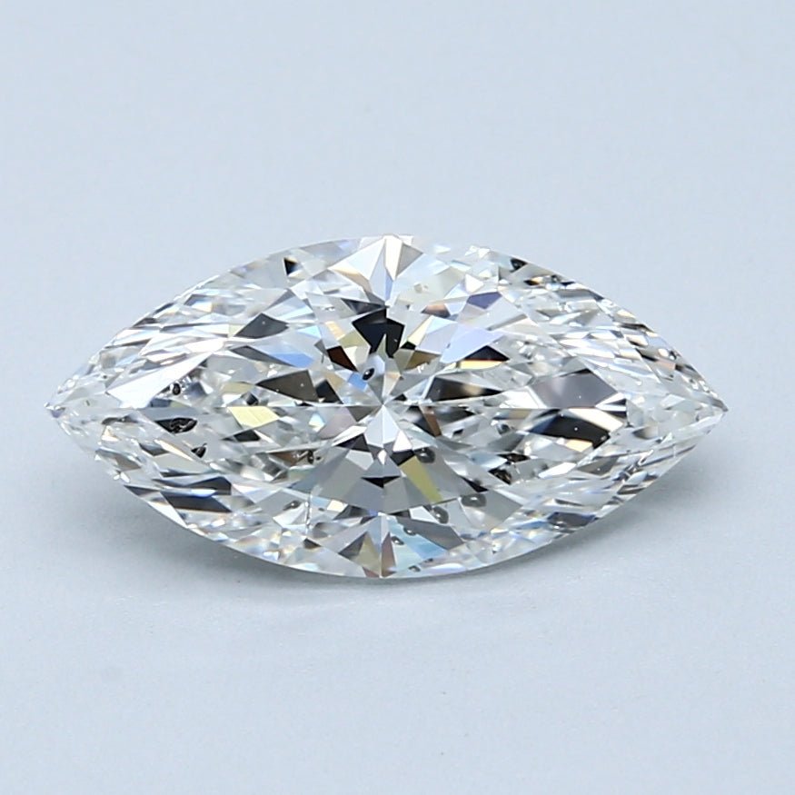 2 Carat Marquise - Natural Diamond - 2 - F - SI2 - VG - EX - EX - Diamonds By Rothschild