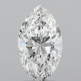 2 Carat Marquise - Natural Diamond - 2 - G - SI2 - VG - VG - VG - Diamonds By Rothschild