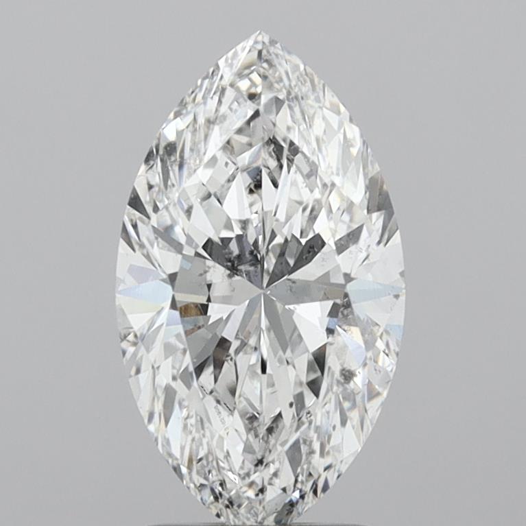 2 Carat Marquise - Natural Diamond - 2 - G - SI2 - VG - VG - VG - Diamonds By Rothschild