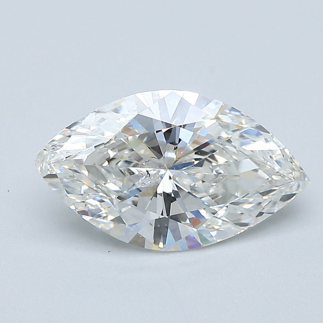 2 Carat Marquise - Natural Diamond - 2 - H - I1 - VG - G - G - Diamonds By Rothschild