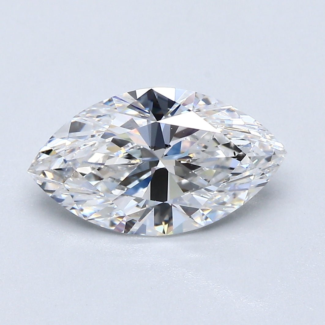 2 Carat Marquise - Natural Diamond - 2.01 - E - SI1 - VG - VG - G - Diamonds By Rothschild