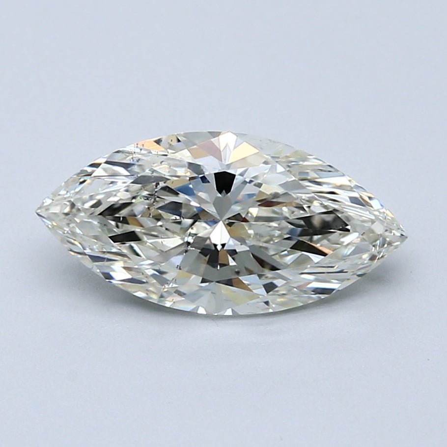 2 Carat Marquise - Natural Diamond - 2.01 - K - SI2 - VG - EX - VG - Diamonds By Rothschild