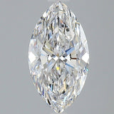2 Carat Marquise - Natural Diamond - 2.02 - F - SI1 - VG - EX - EX - Diamonds By Rothschild