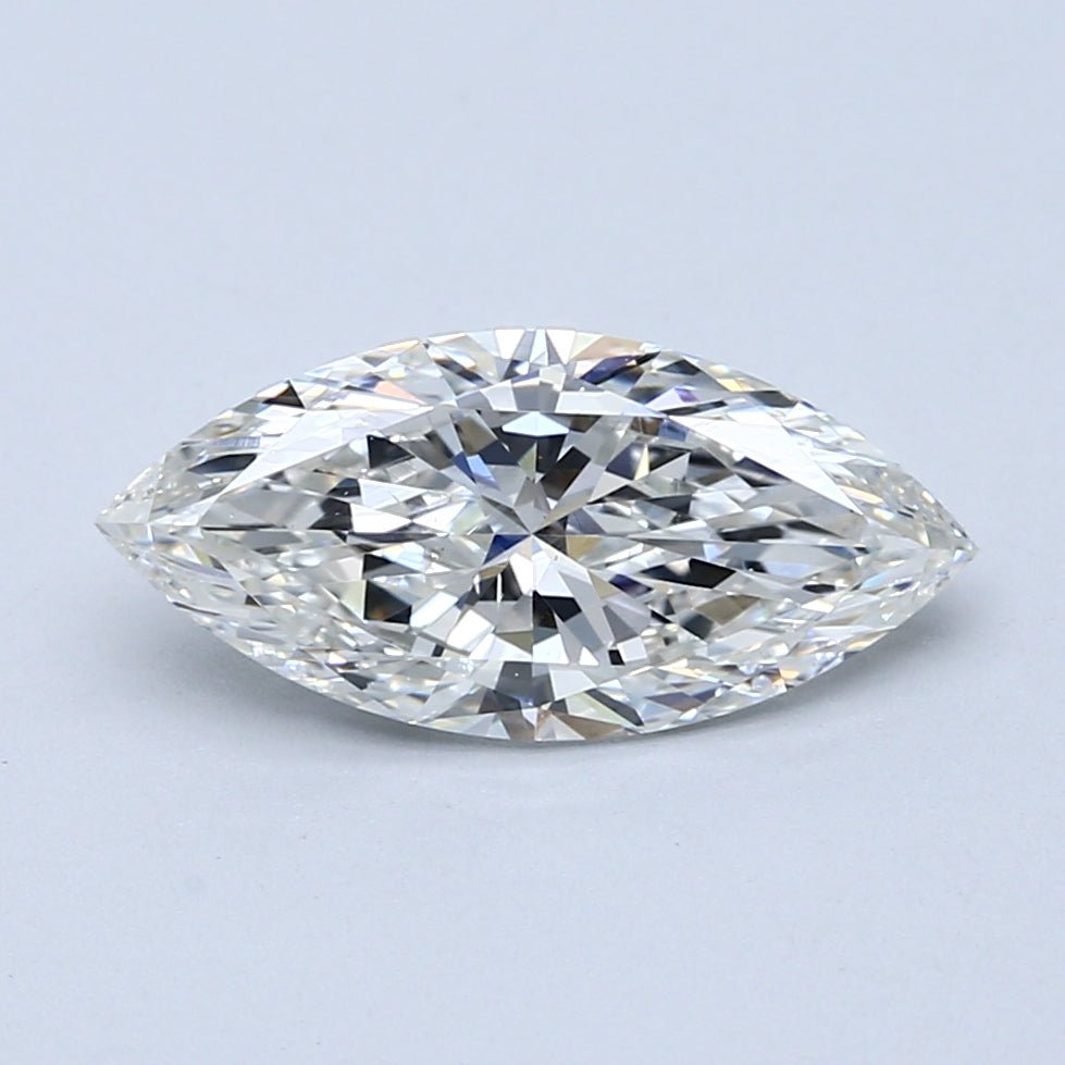 2 Carat Marquise - Natural Diamond - 2.02 - G - SI1 - VG - EX - VG - Diamonds By Rothschild