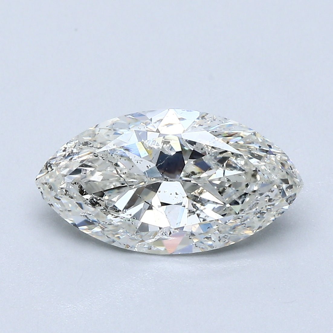 2 Carat Marquise - Natural Diamond - 2.14 - I - I1 - VG - G - VG - Diamonds By Rothschild