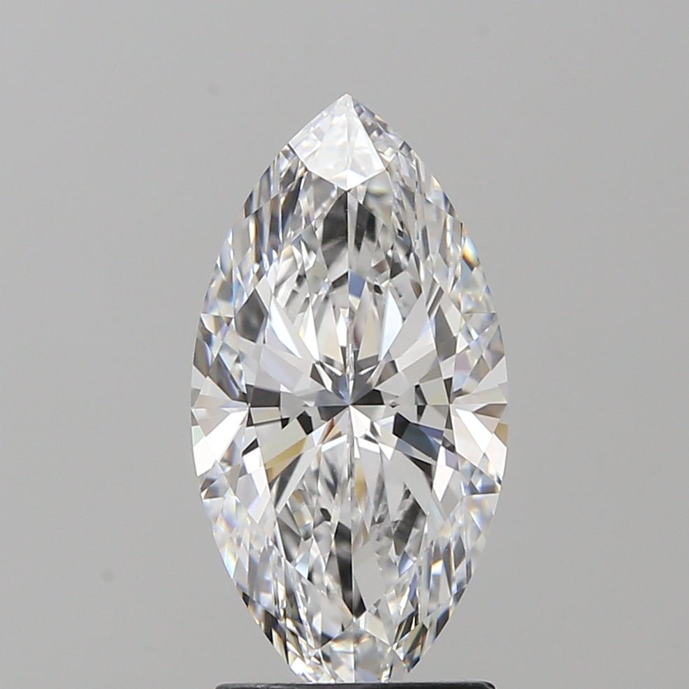 2 Carat Marquise - Natural Diamond - 2.2 - D - IF - VG - EX - EX - Diamonds By Rothschild