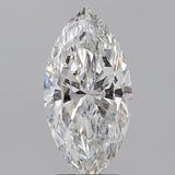 2 Carat Marquise - Natural Diamond - 2.22 - F - SI2 - VG - EX - EX - Diamonds By Rothschild